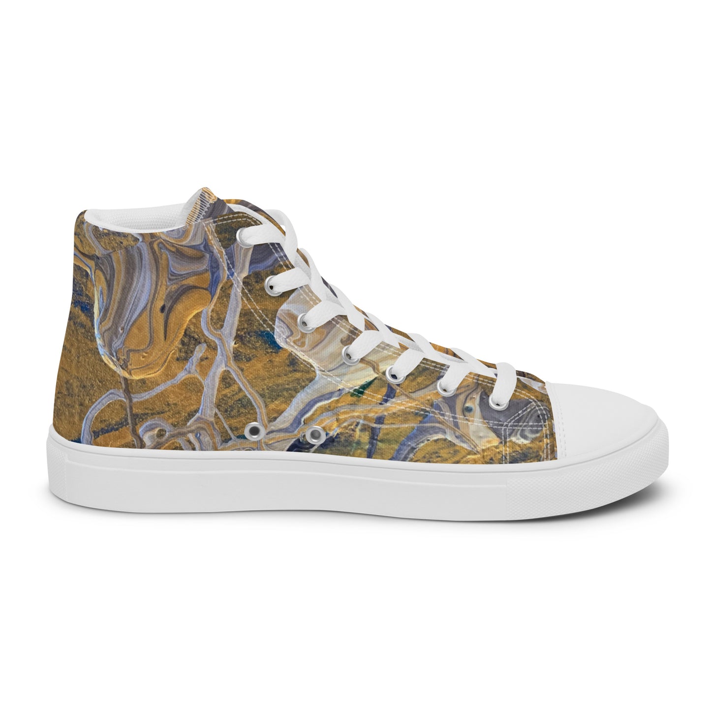 Cosmic Connection  high top canvas shoes